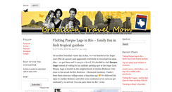 Desktop Screenshot of braziliantravelmom.com